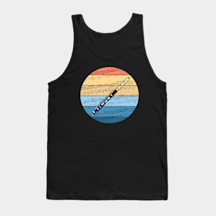 Piccolo Music Notation Piccoloist Summer Festival Tank Top